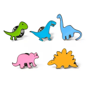 "CARTOON DINOSAUR" SUIT BROOCH D073006