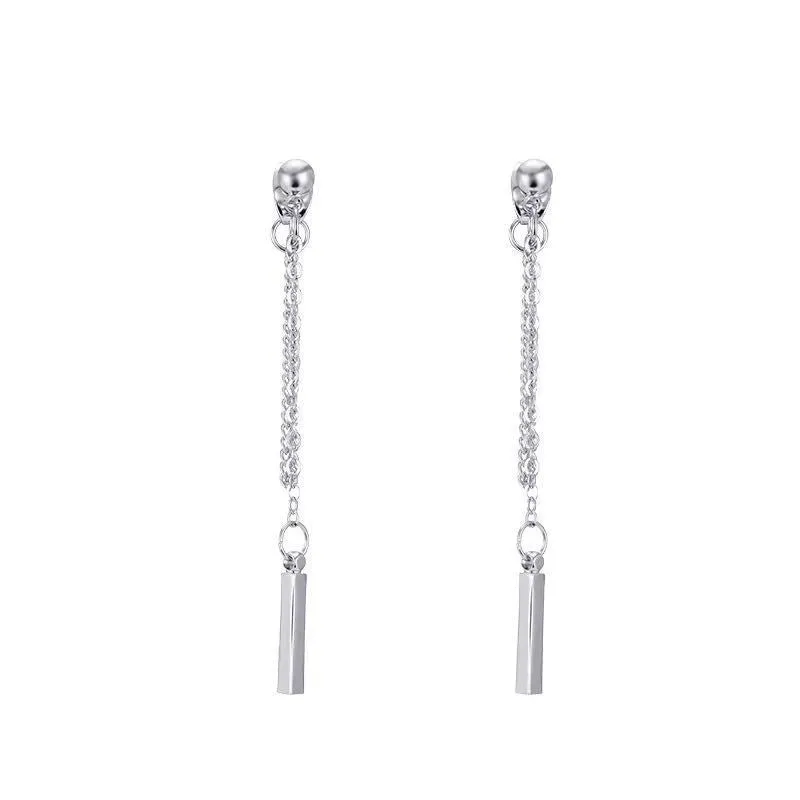 "CHAIN TASSEL" EARRINGS D042301
