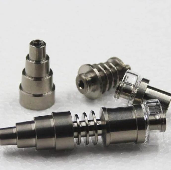 "Little Hybrid" Dab Nail - with Silicone Carb Cap