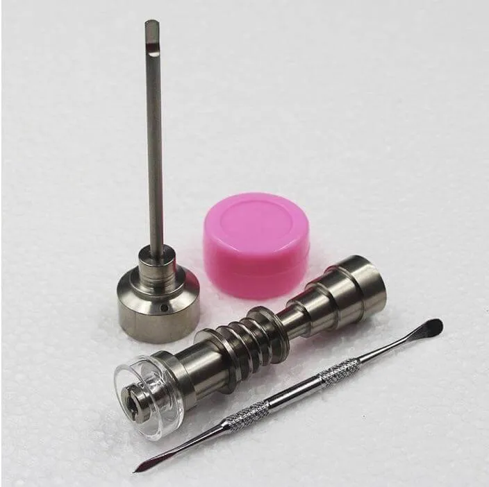 "Little Hybrid" Dab Nail - with Silicone Carb Cap