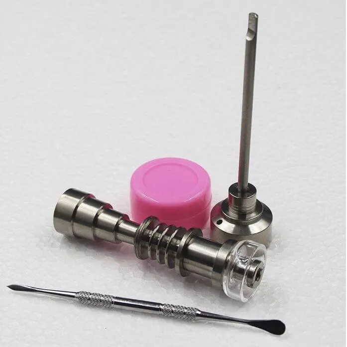 "Little Hybrid" Dab Nail - with Silicone Carb Cap