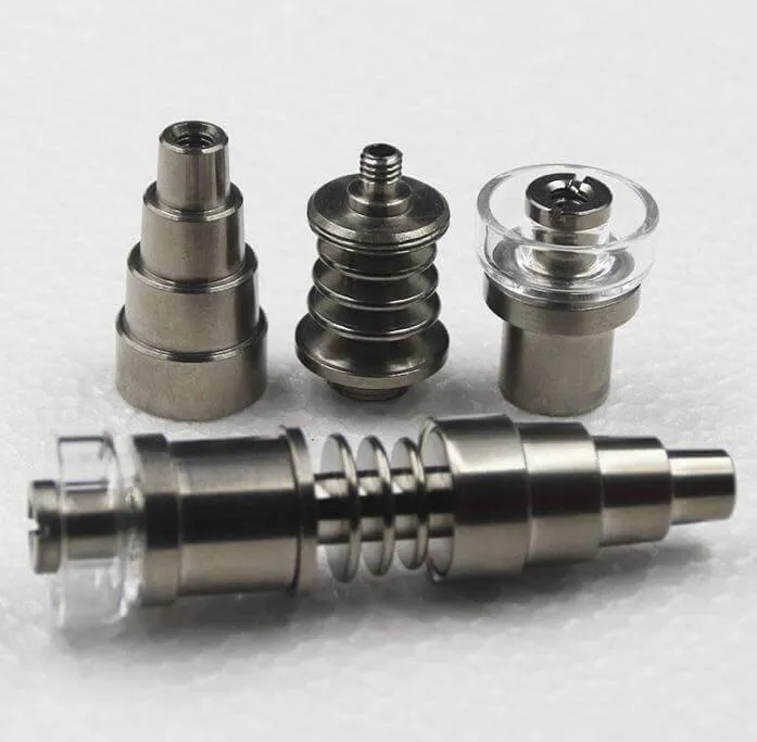 "Little Hybrid" Dab Nail - with Silicone Carb Cap