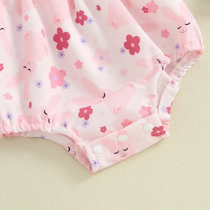 Rabbit Floral Jumpsuit