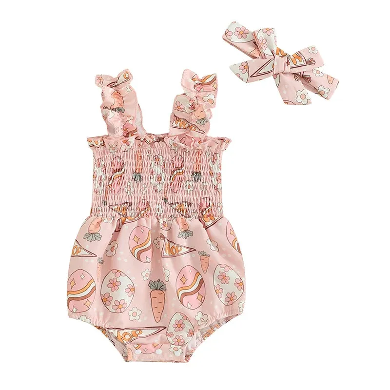 Rabbit Floral Jumpsuit