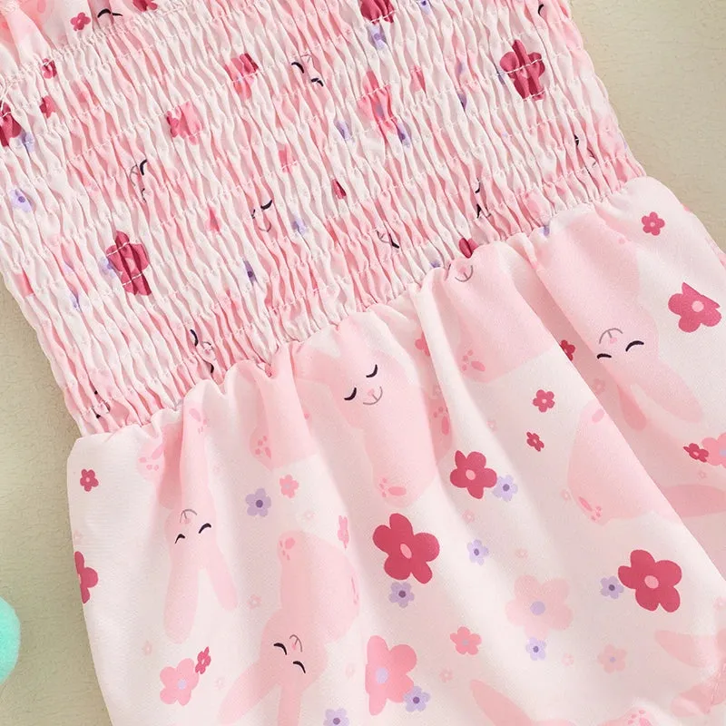 Rabbit Floral Jumpsuit