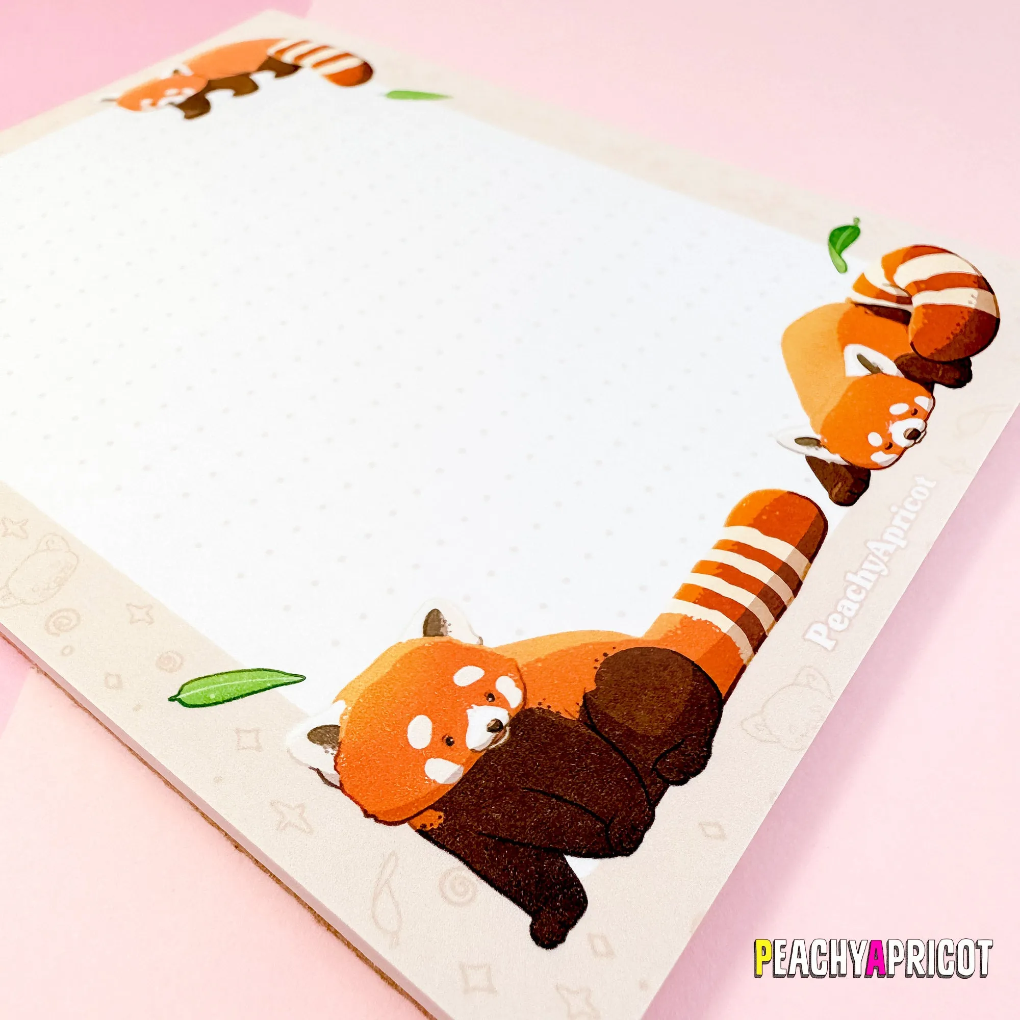 Red Panda Notepad