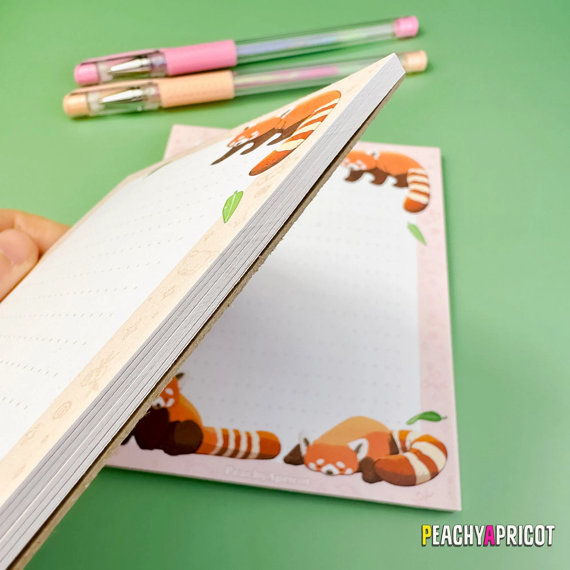 Red Panda Notepad