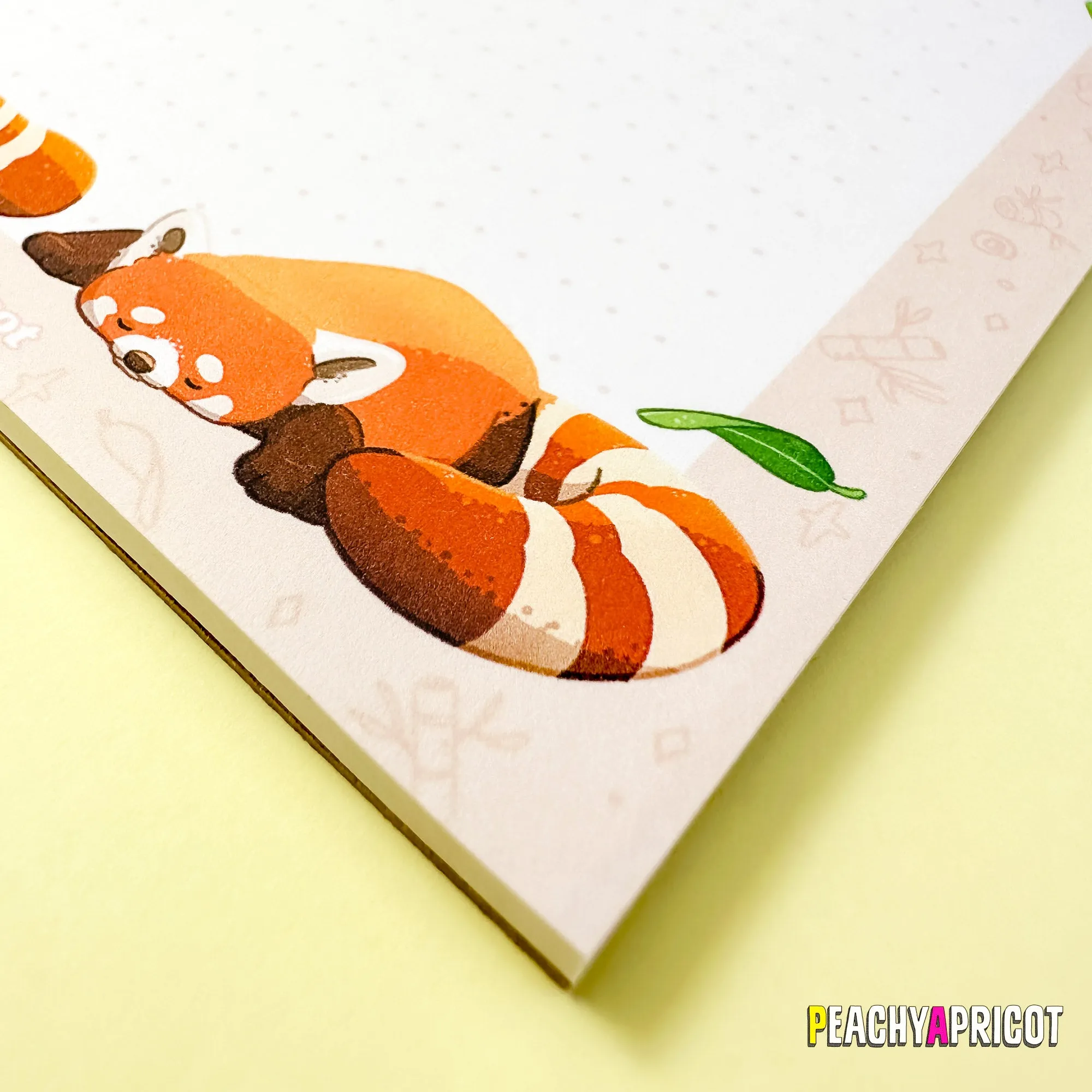 Red Panda Notepad