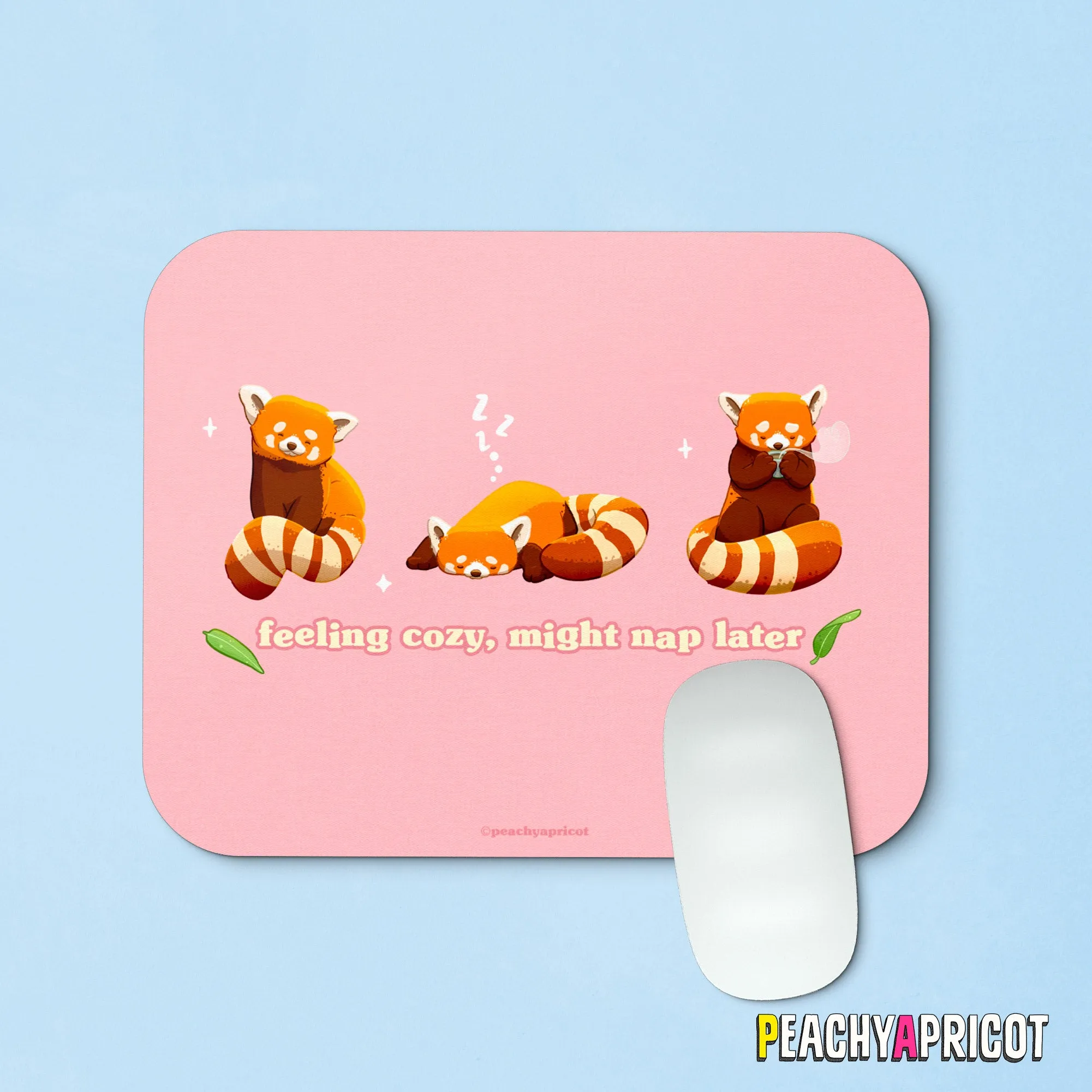 Red Panda Rectangular Mousepad