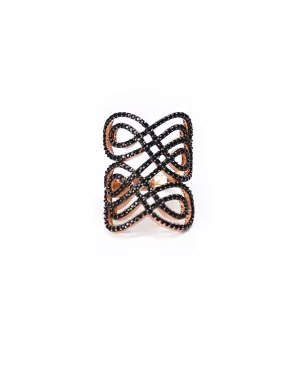 Rox Ring - Double Swirl