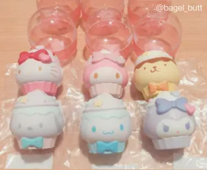 Sanrio Character Gacha Cupcake Squishy
