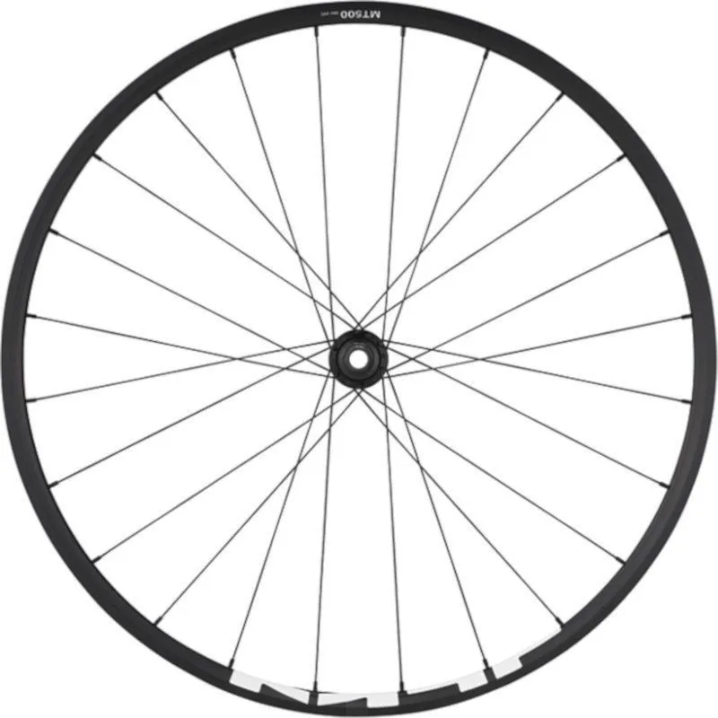 Shimano WH-MT500 29” 15x100mm E-ThruAxle CentreLock Front MTB Wheel Black
