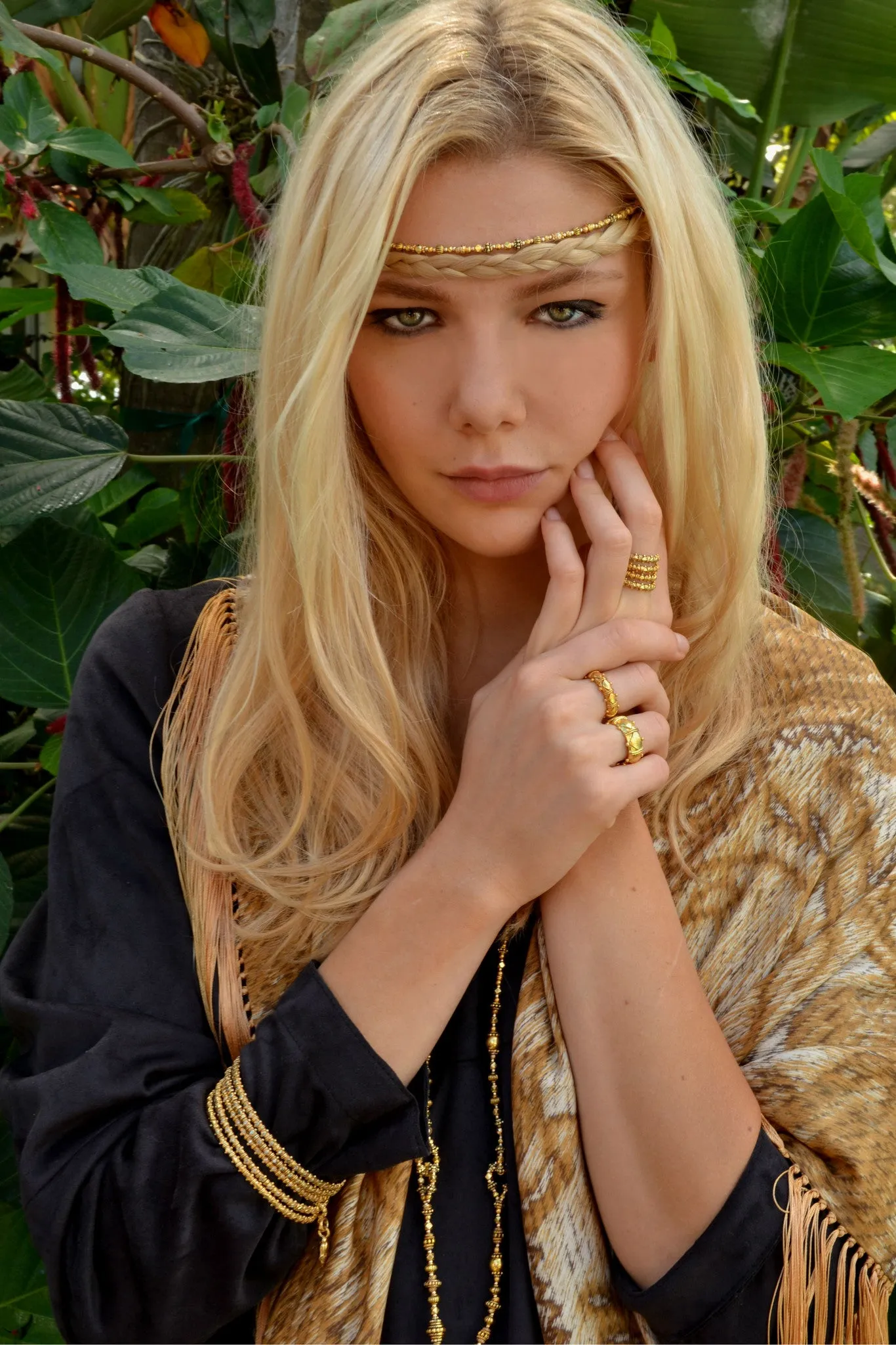 Skinny Gold Shakti Stackers