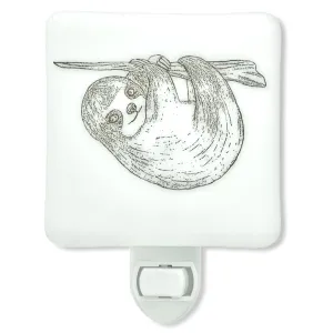 Sloth Cute Drawing Night Light