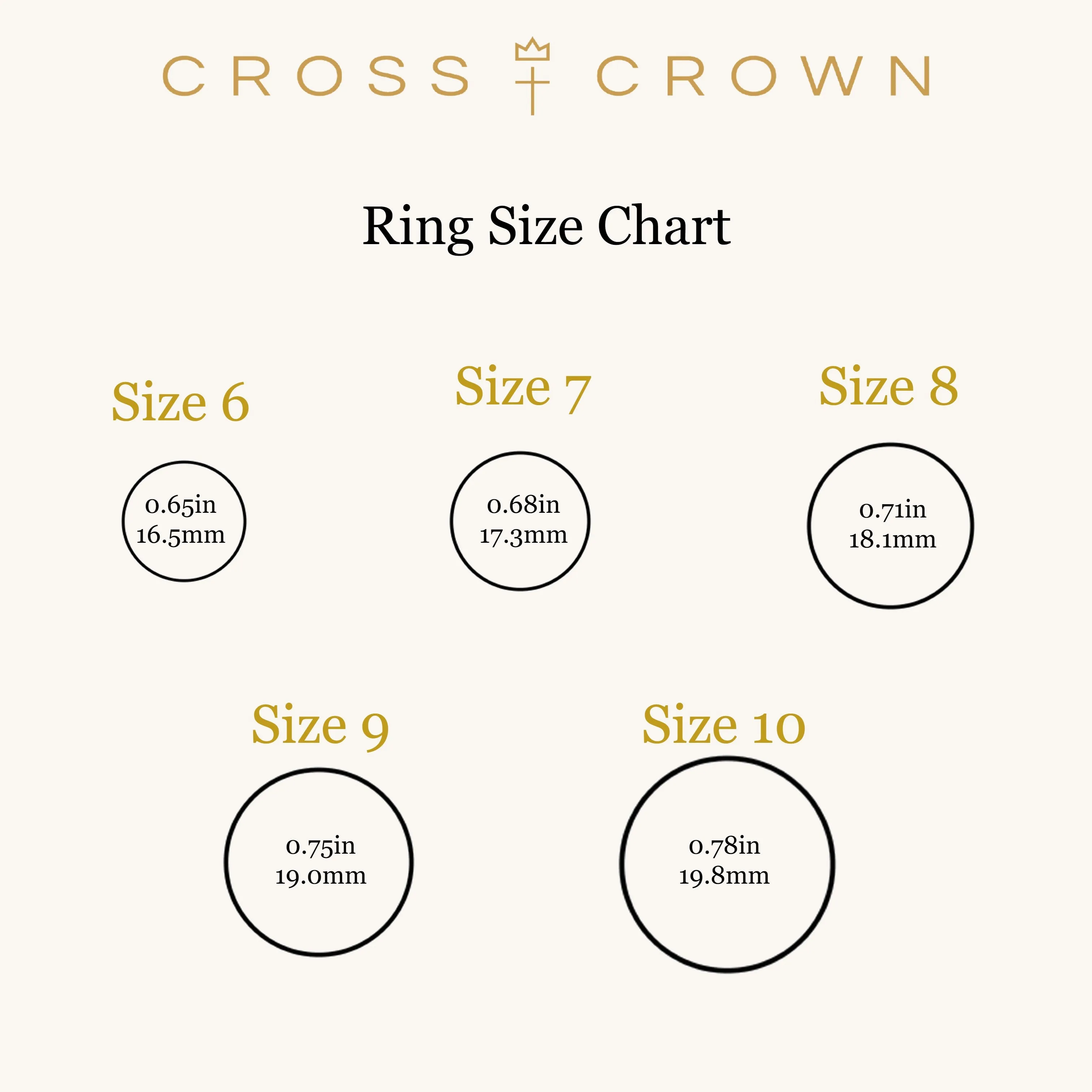 SOLID 14K YELLOW GOLD THIN DIAMOND CROSS RING