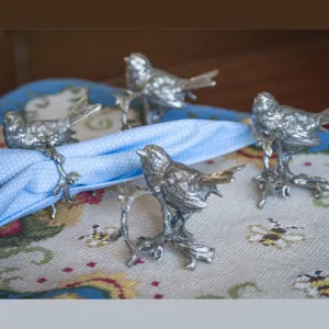 Song Bird Napkin Rings