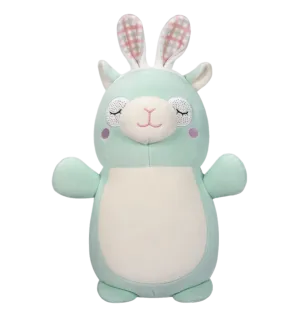 Squishmallow Easter Hug Mee 10" Miley Llama w Ears Plush Toy