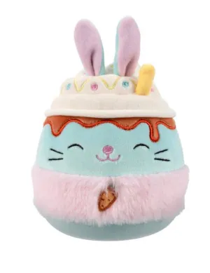 Squishmallow Easter Plush Toy 5" Eaton the Latte Bunny