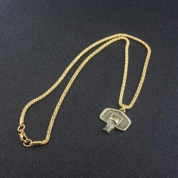 Stainless Steel Basketball Pendant