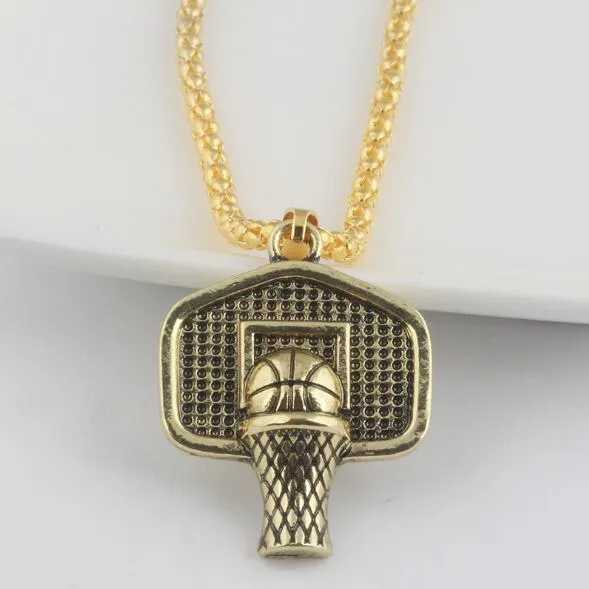Stainless Steel Basketball Pendant