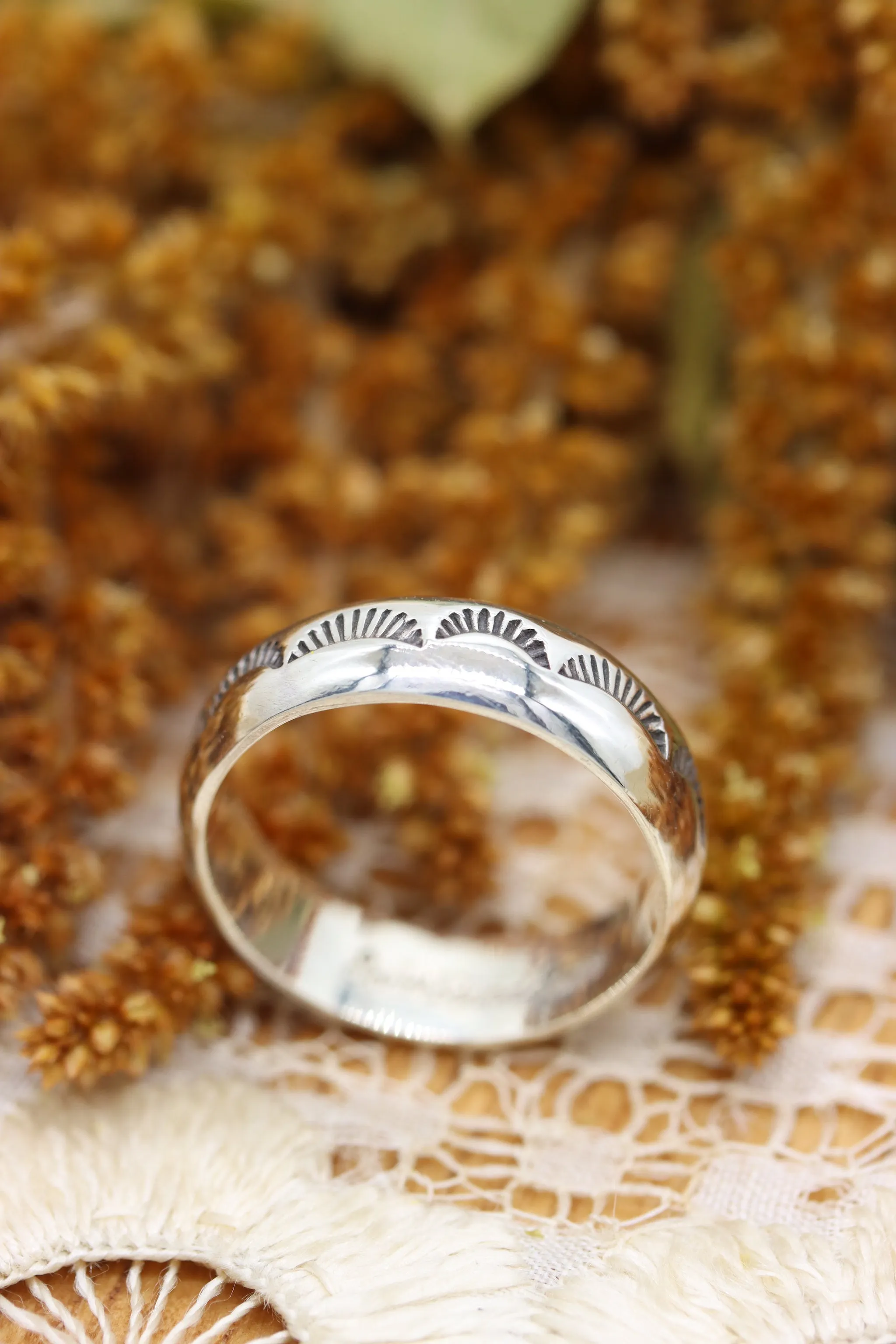 Stamped Stacker Ring
