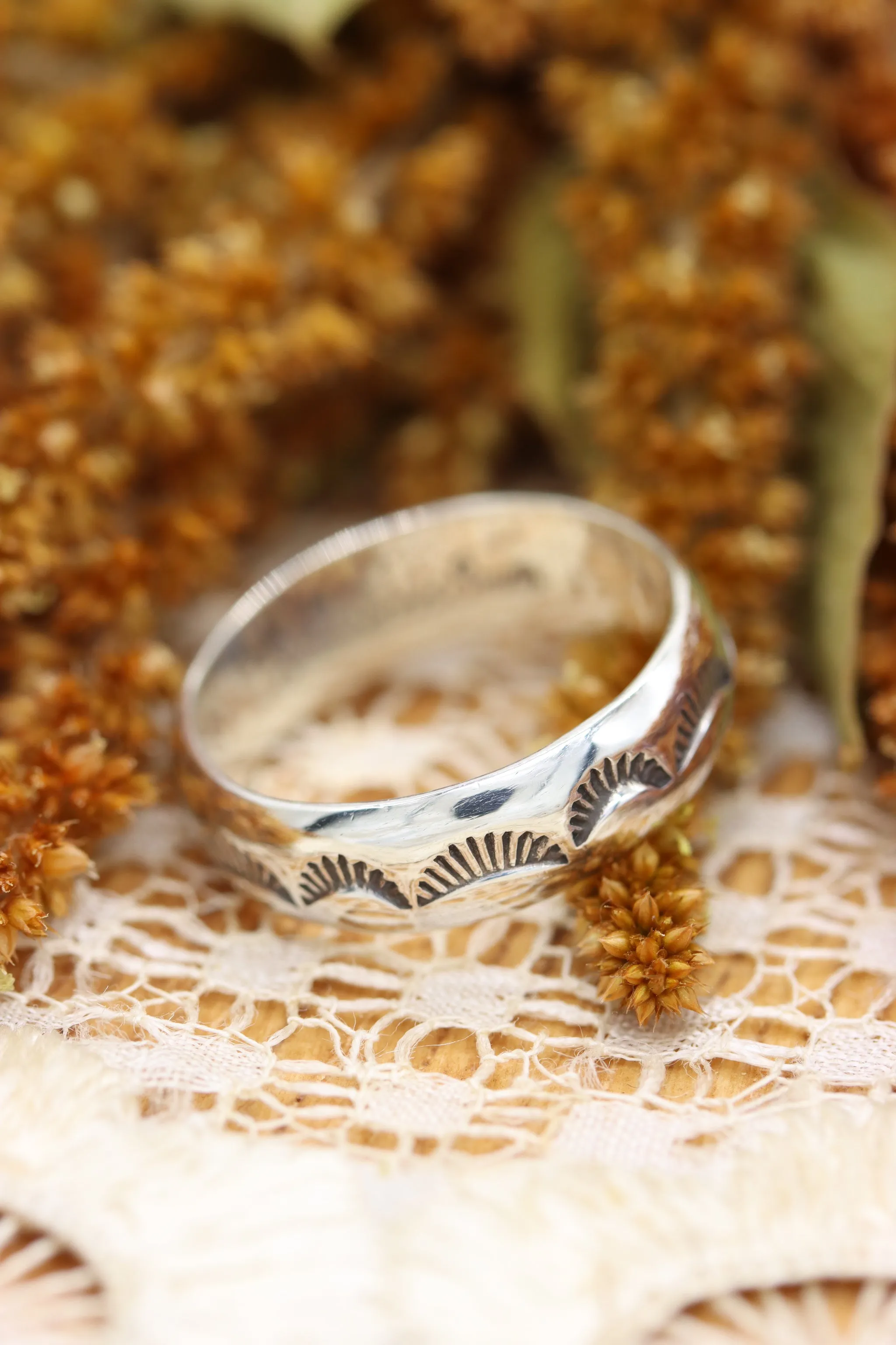 Stamped Stacker Ring