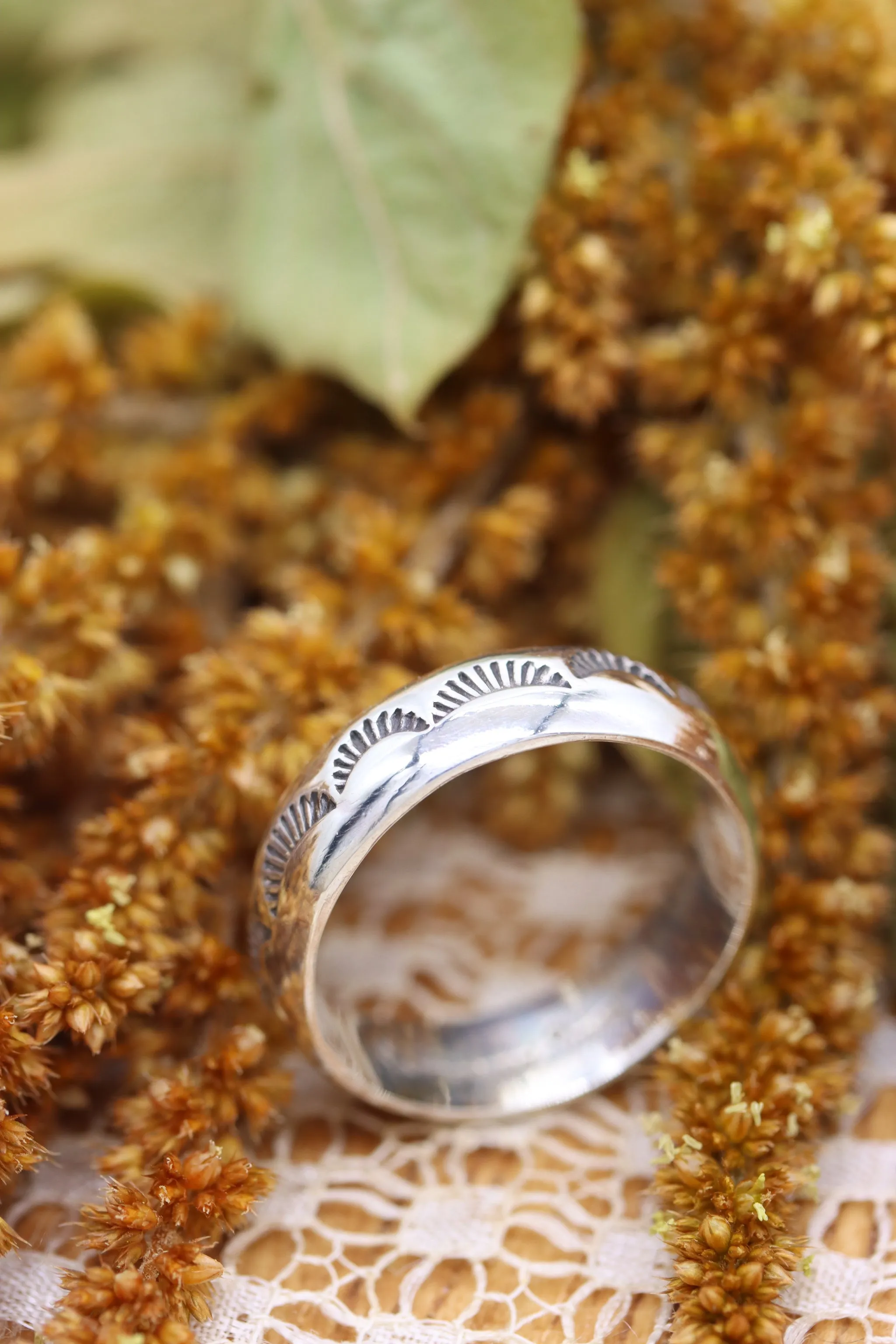 Stamped Stacker Ring