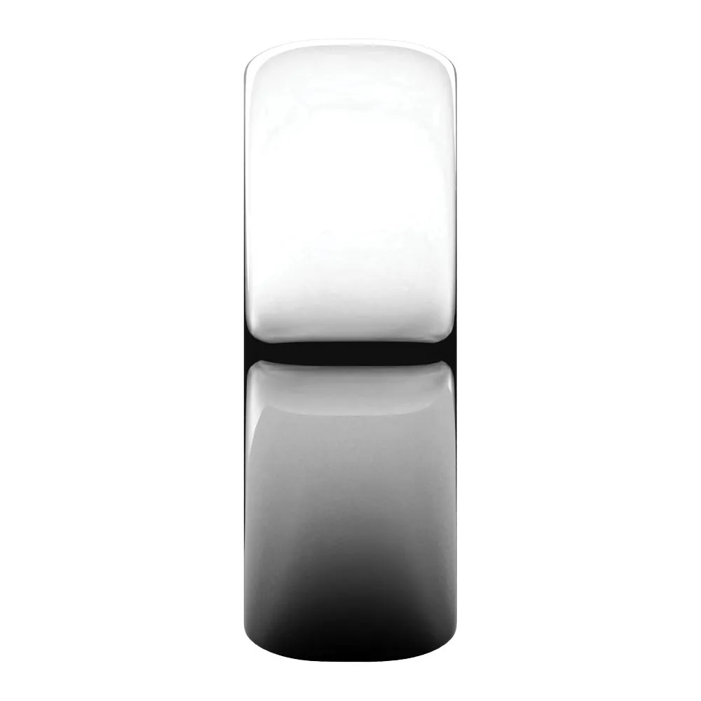 Sterling Silver 7mm Half Round Band, Size 6