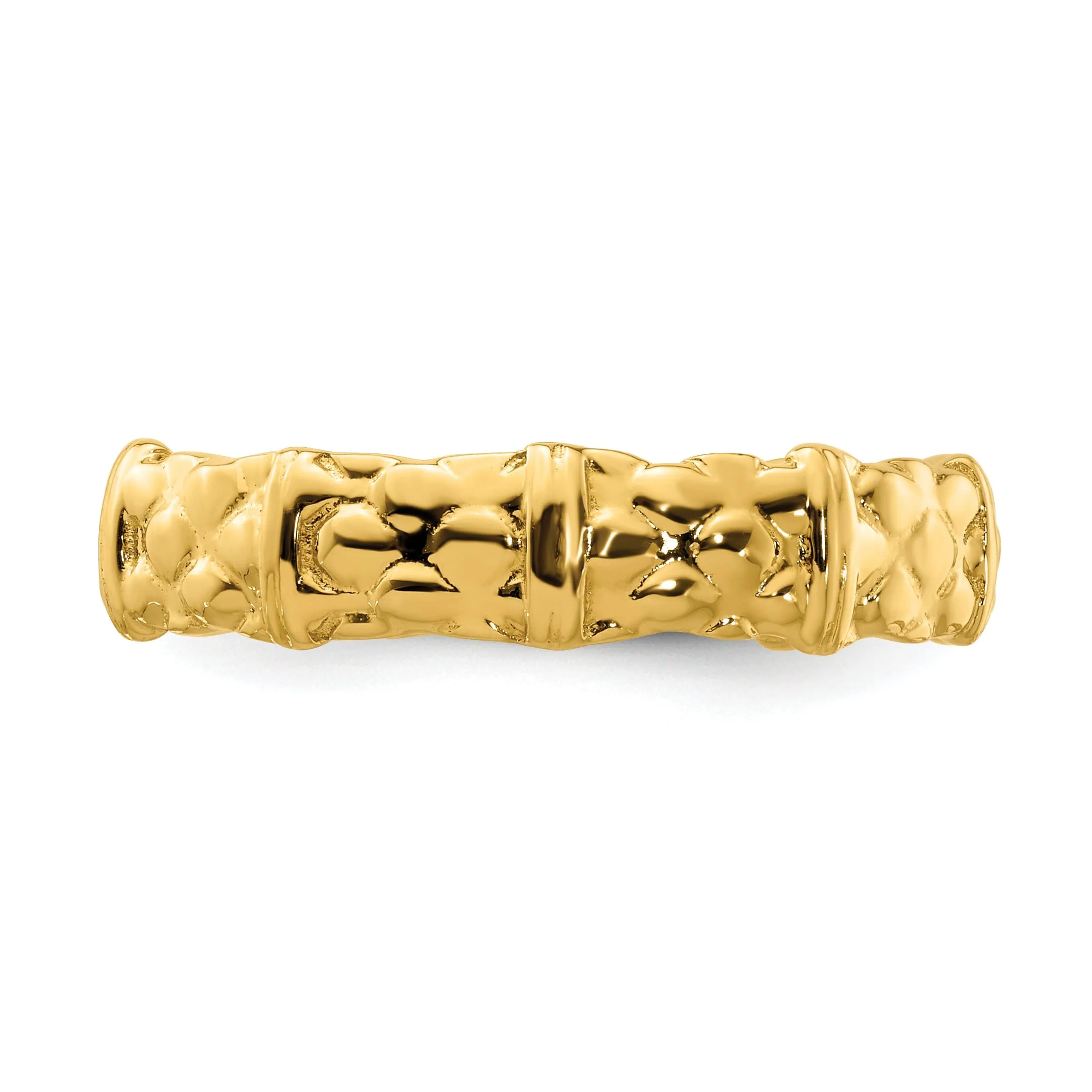 Sterling Silver Gold-Plated Ring