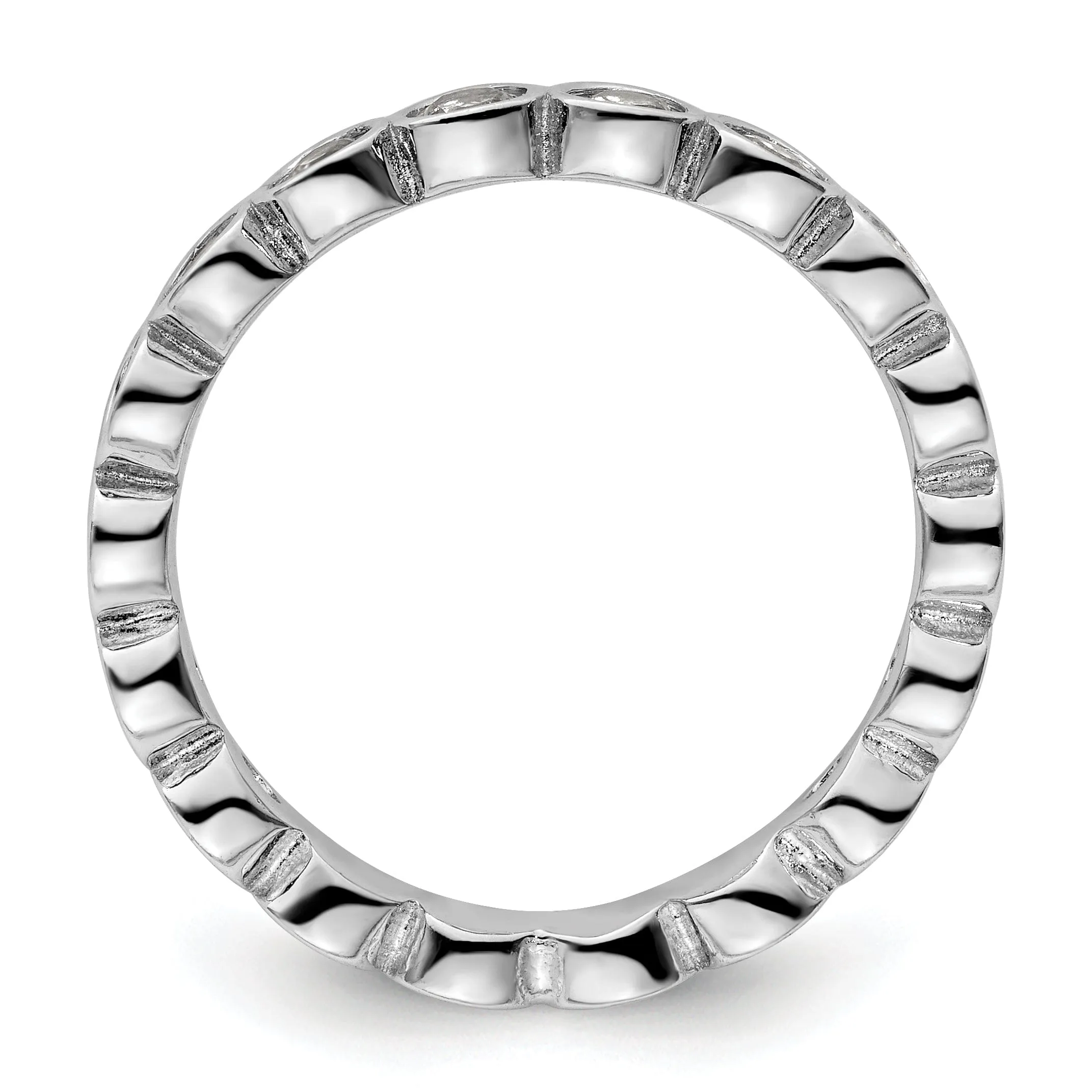 Sterling Silver Stackable Expressions Ring