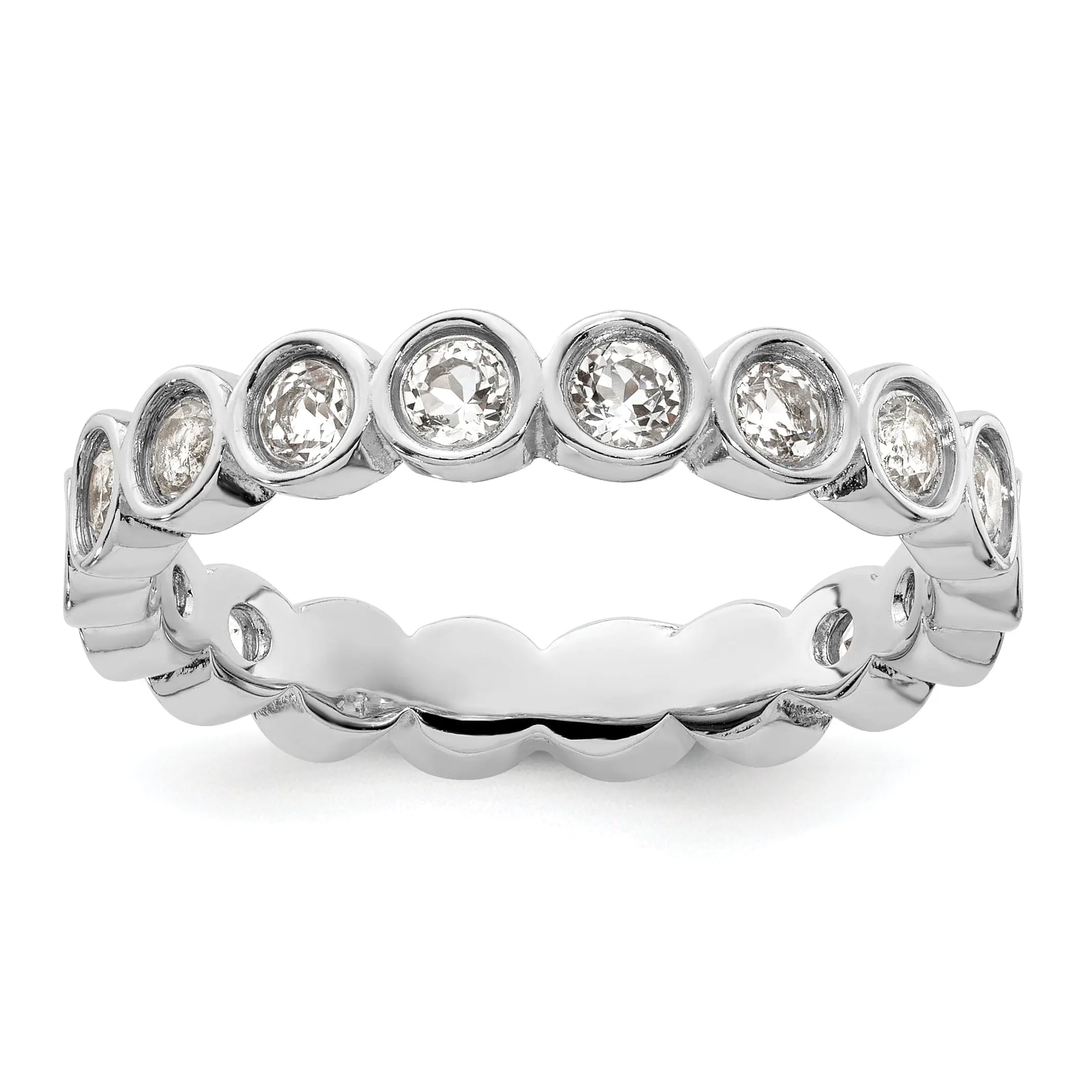 Sterling Silver Stackable Expressions Ring