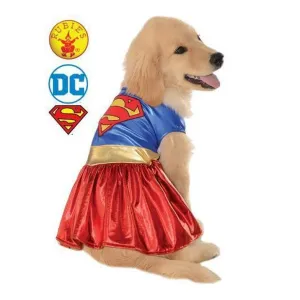 Supergirl Pet Costume Size L