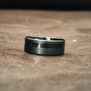 The Black Panther  - Ebony Men's Tungsten Ring