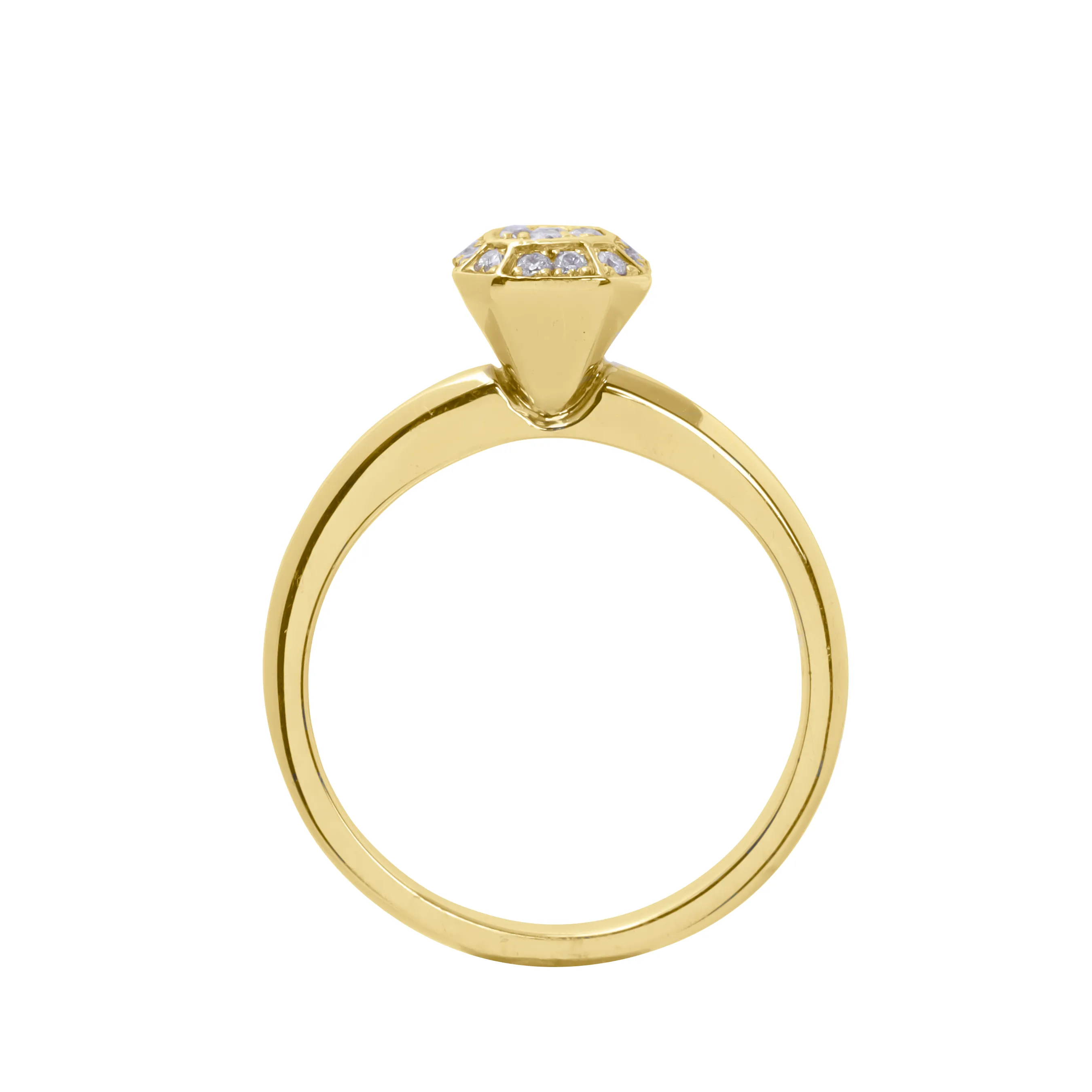 The Hex Gold Ring