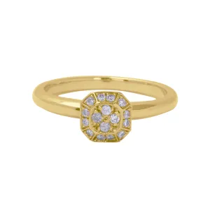 The Hex Gold Ring