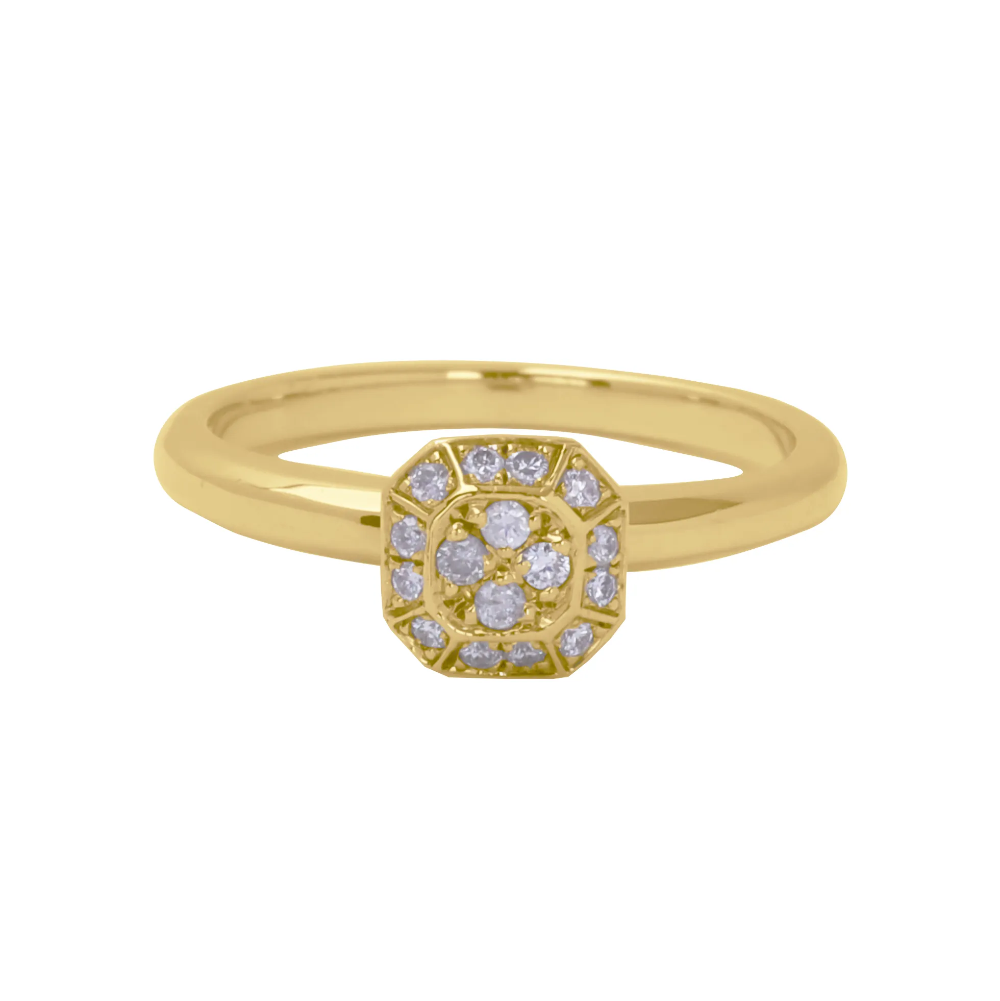 The Hex Gold Ring