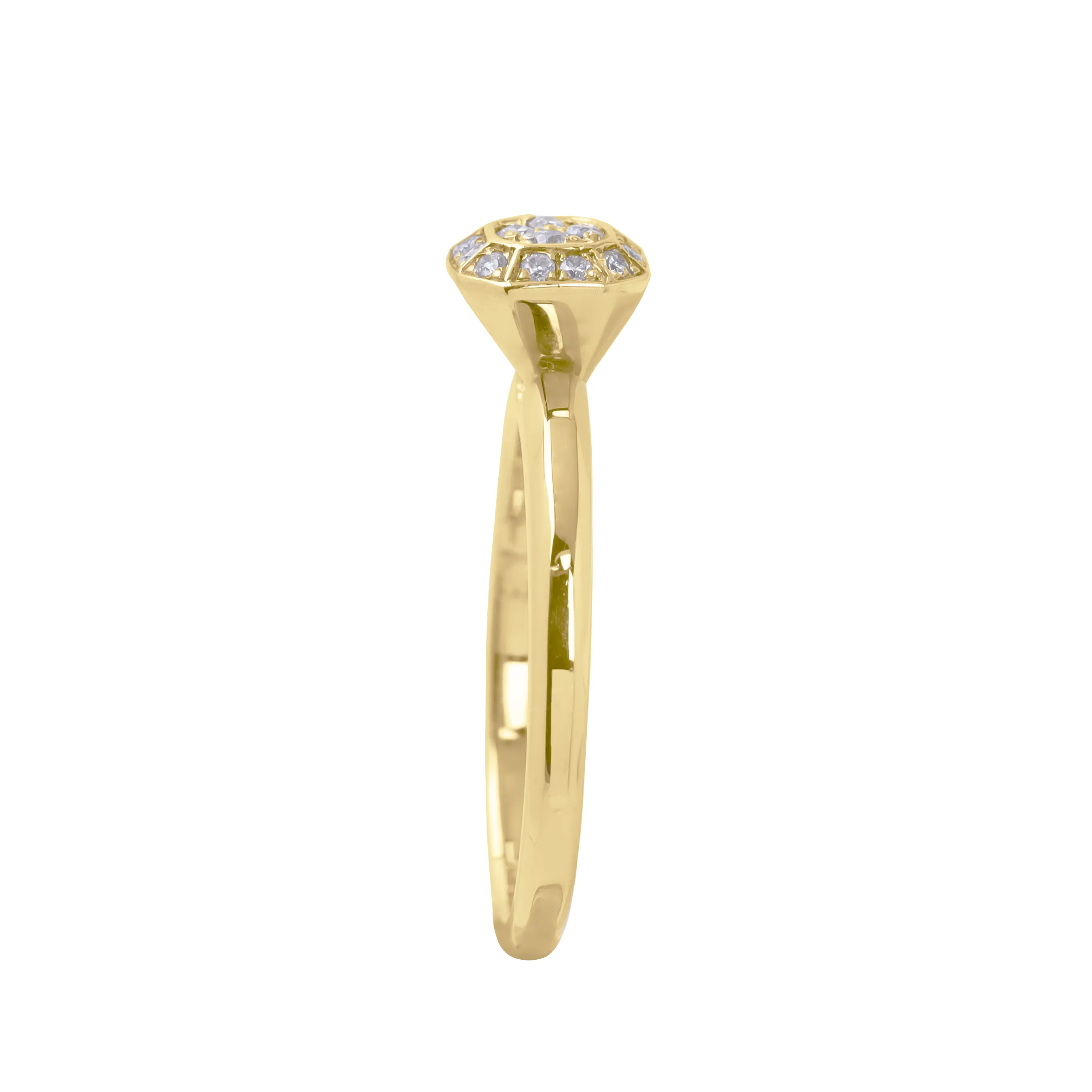 The Hex Gold Ring
