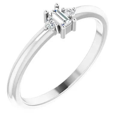 The Mini Emerald Stackable