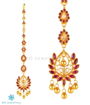 The Paushya Silver Bridal Maang Tikka
