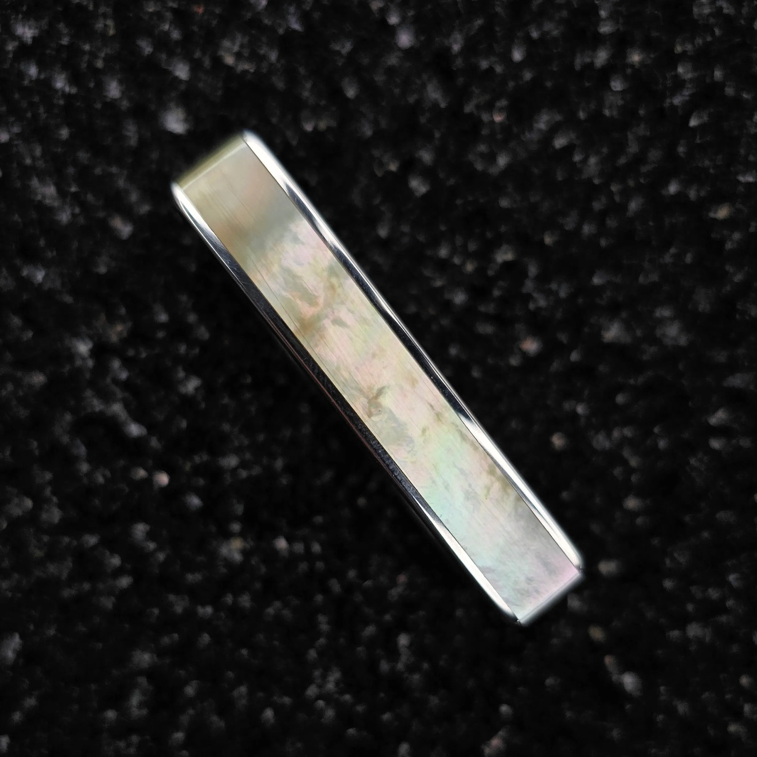 The Throne (Gold Mother of Pearl & Continuum Silver Two Finger Ring)