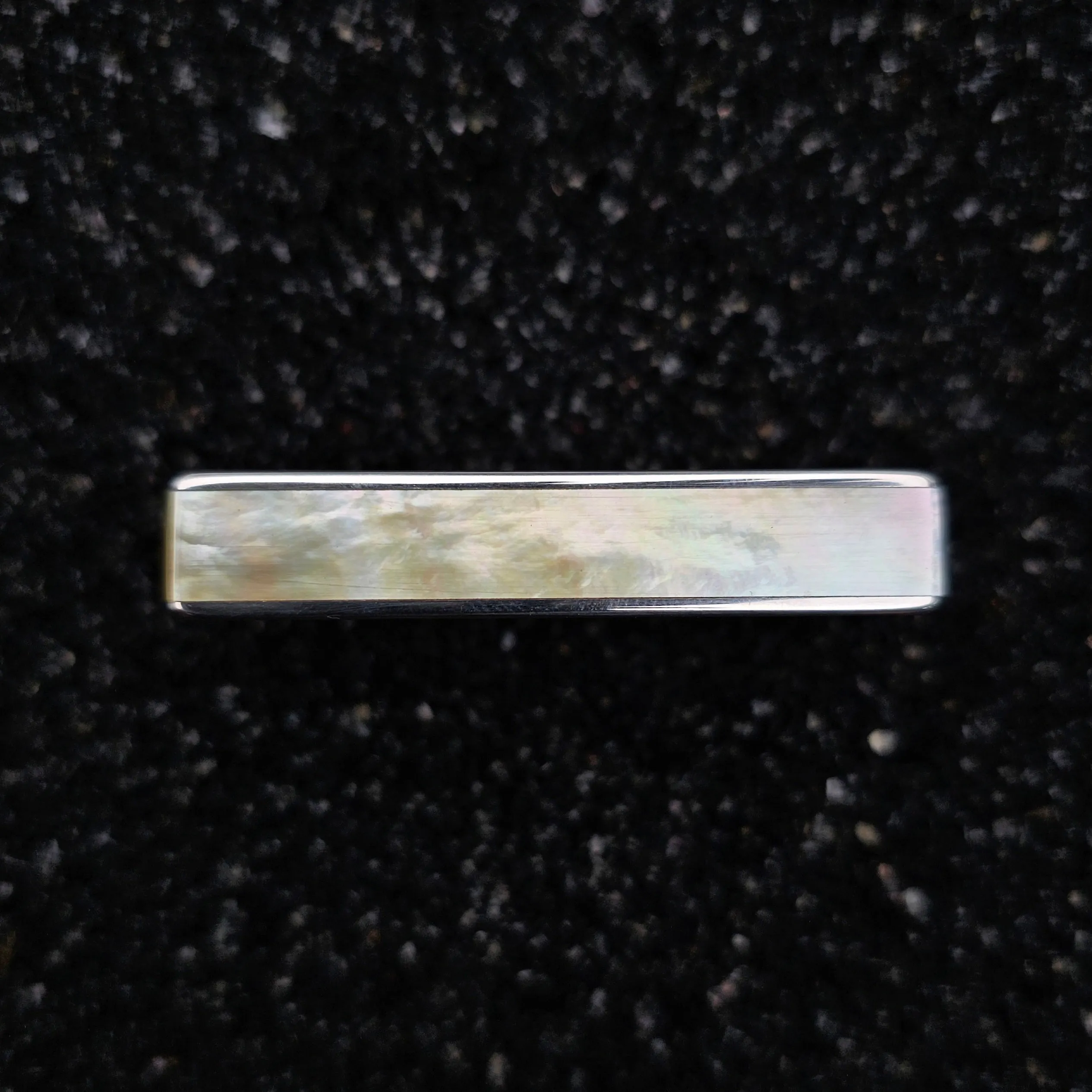 The Throne (Gold Mother of Pearl & Continuum Silver Two Finger Ring)