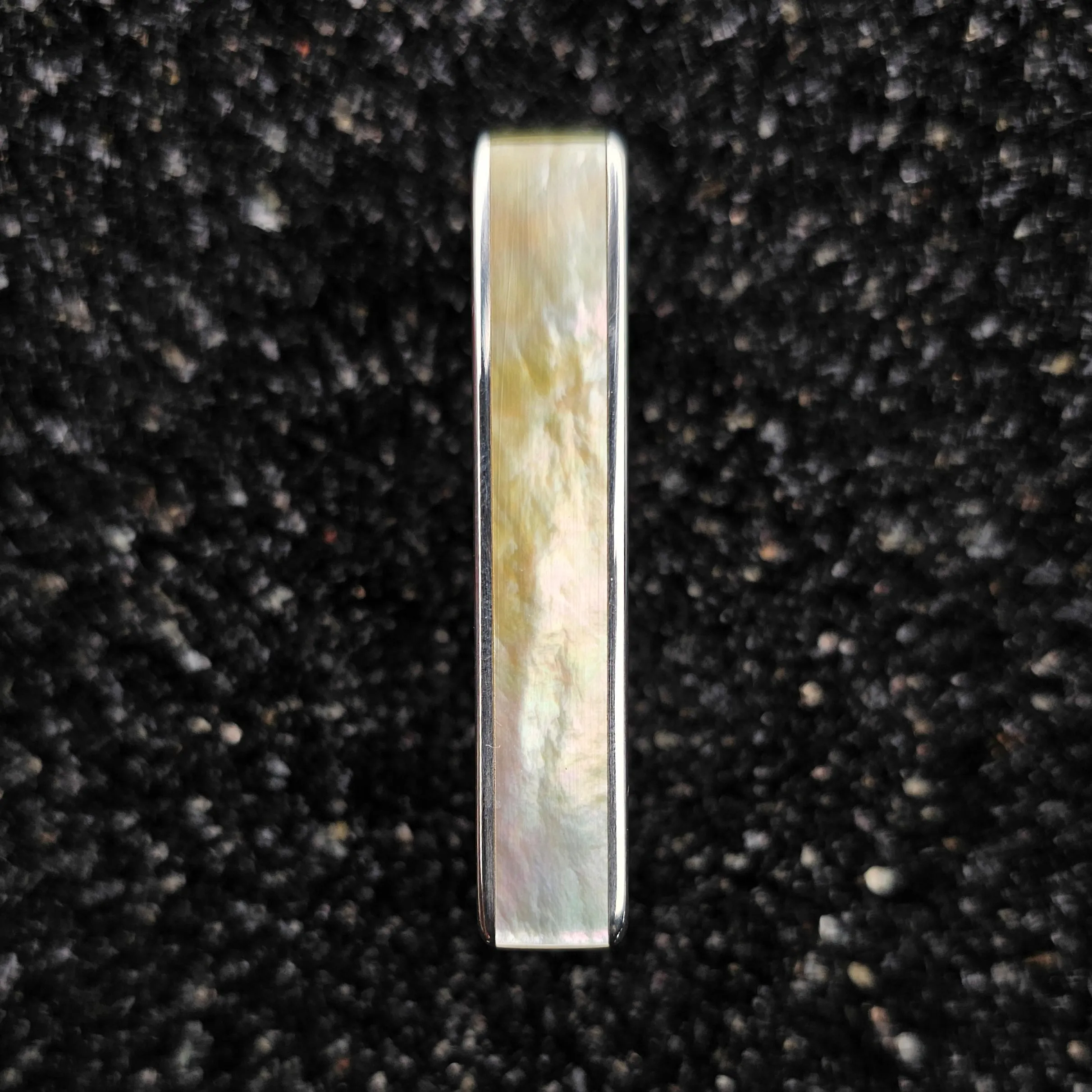 The Throne (Gold Mother of Pearl & Continuum Silver Two Finger Ring)