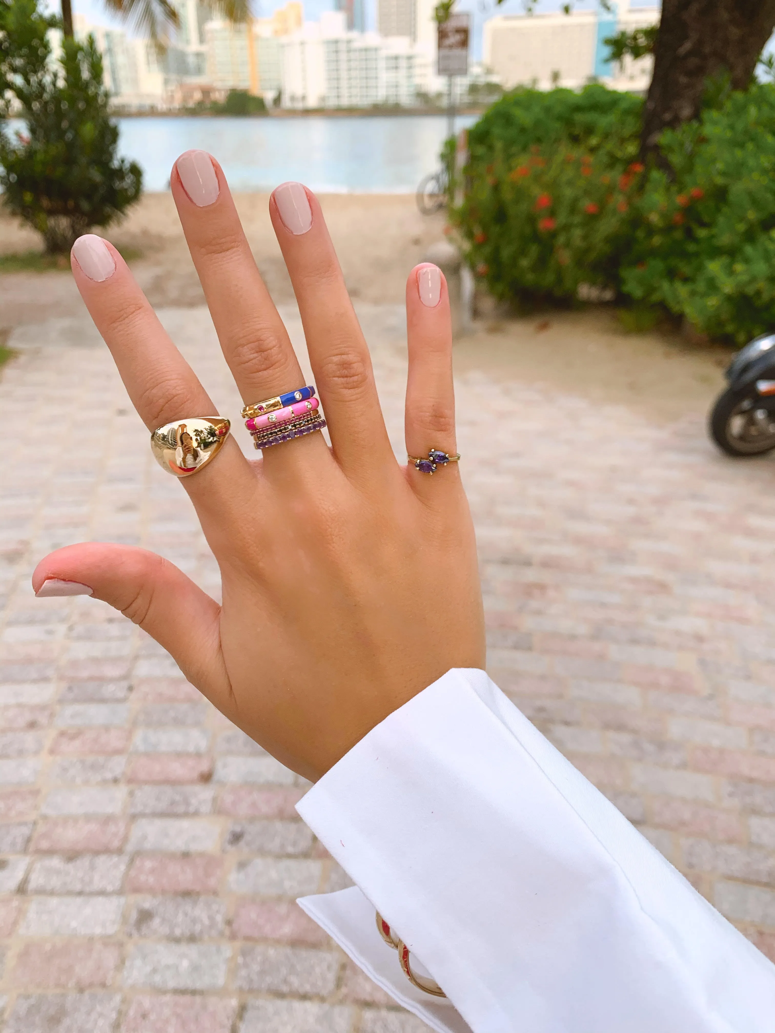 Tholos Gold Ring
