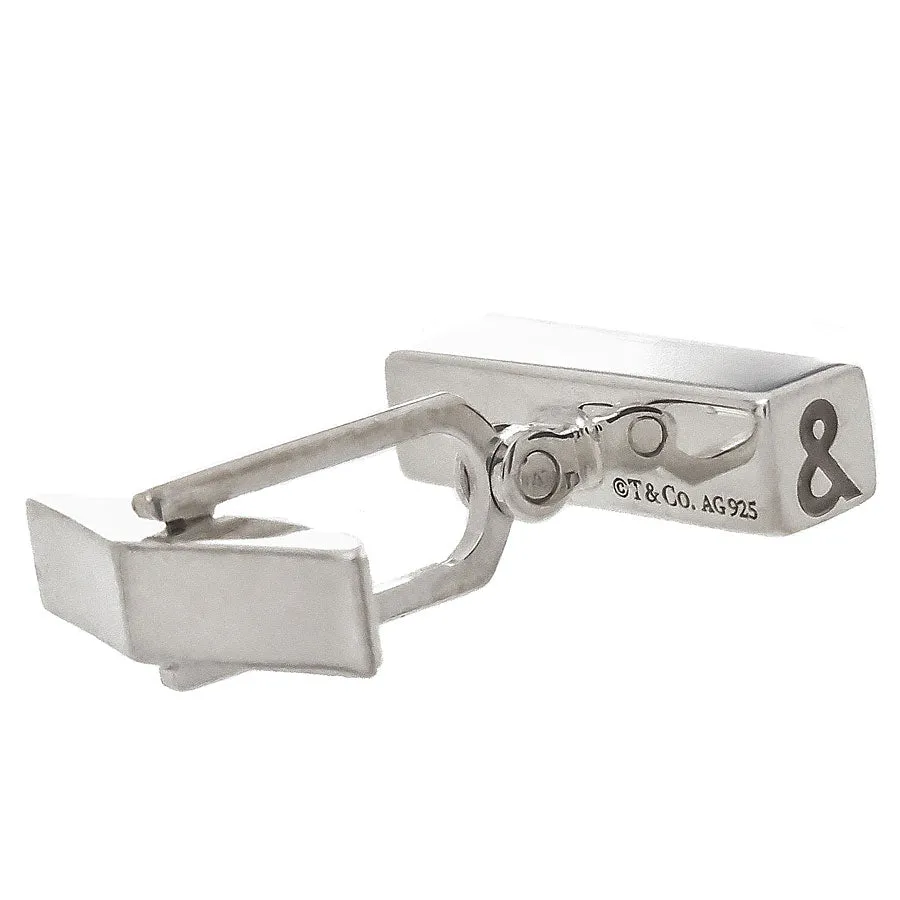 Tiffany & Co. 1837 Silver Bar Cufflinks