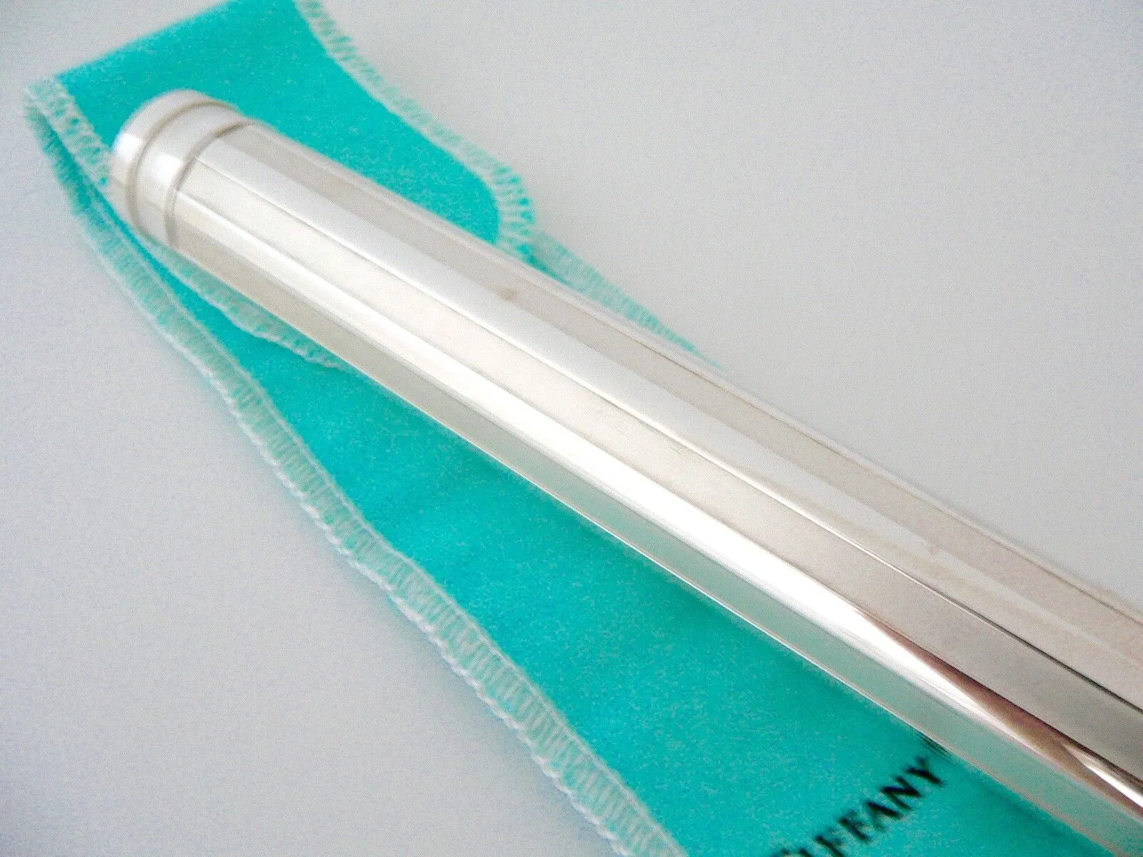 Tiffany & Co Cigar Tube Holder Container Case Pouch Atlas Corporate Man Gift Art