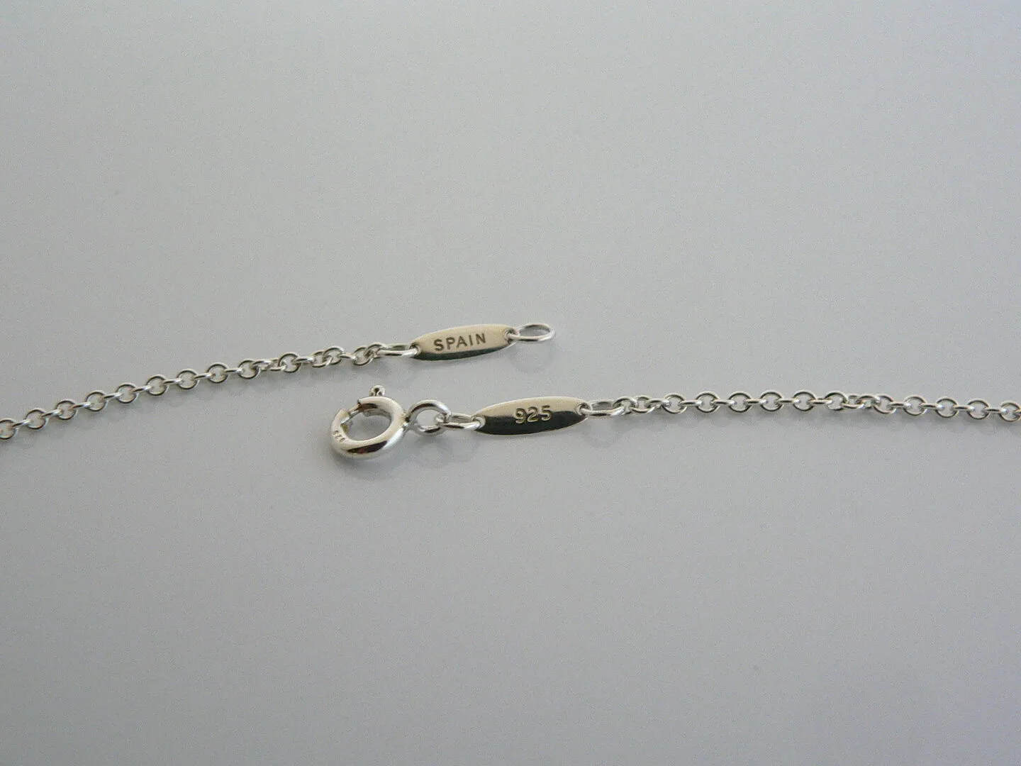 Tiffany & Co Silver Peretti Alphabet A Necklace Pendant Charm Personalized Gift