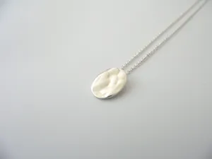Tiffany & Co Silver Peretti Gemini Zodiac Necklace Pendant Charm Chain Gift Love