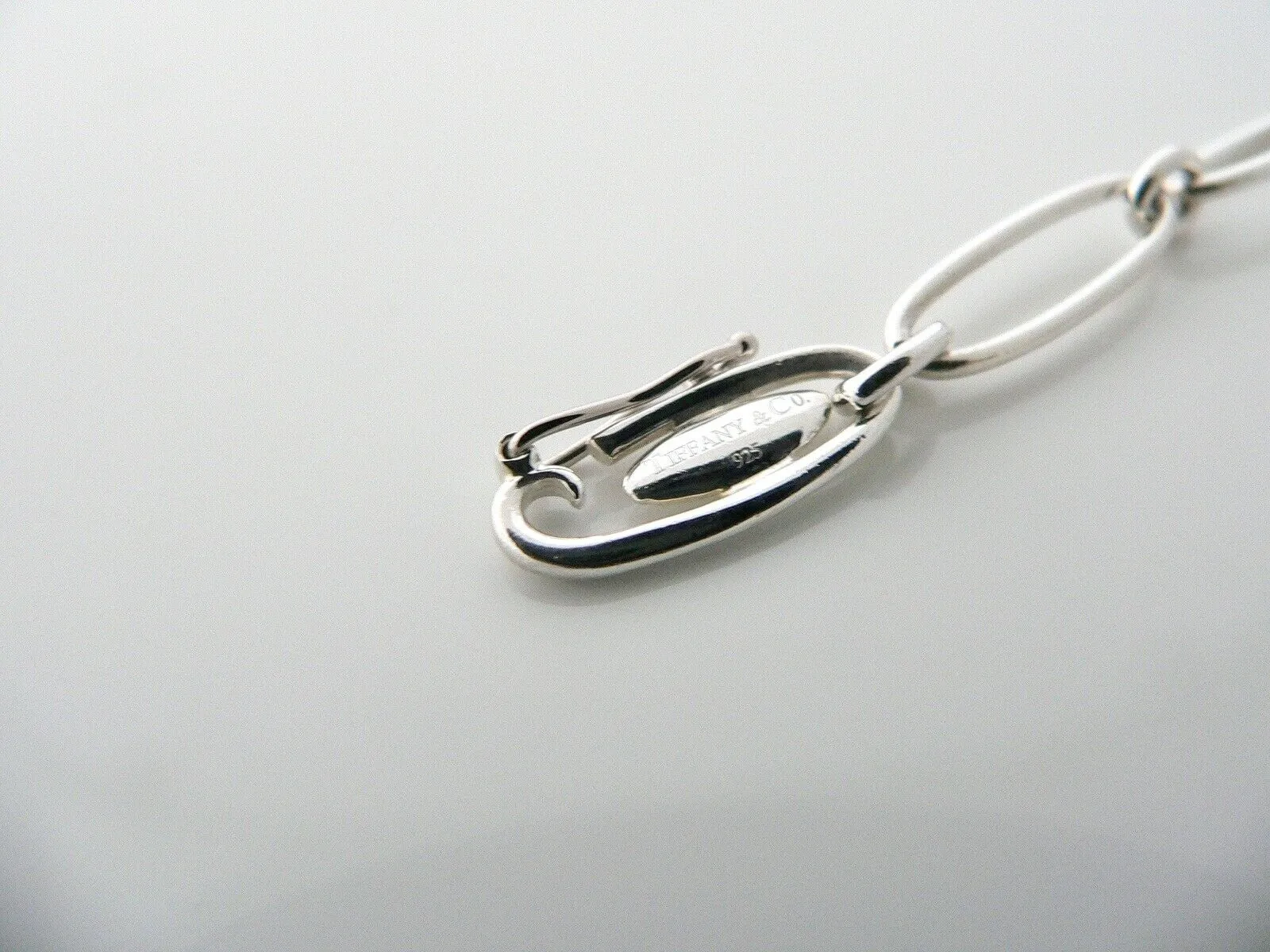 Tiffany & Co Silver Peretti Starfish Link Bracelet 8 Inch Chain Gift Pouch Love
