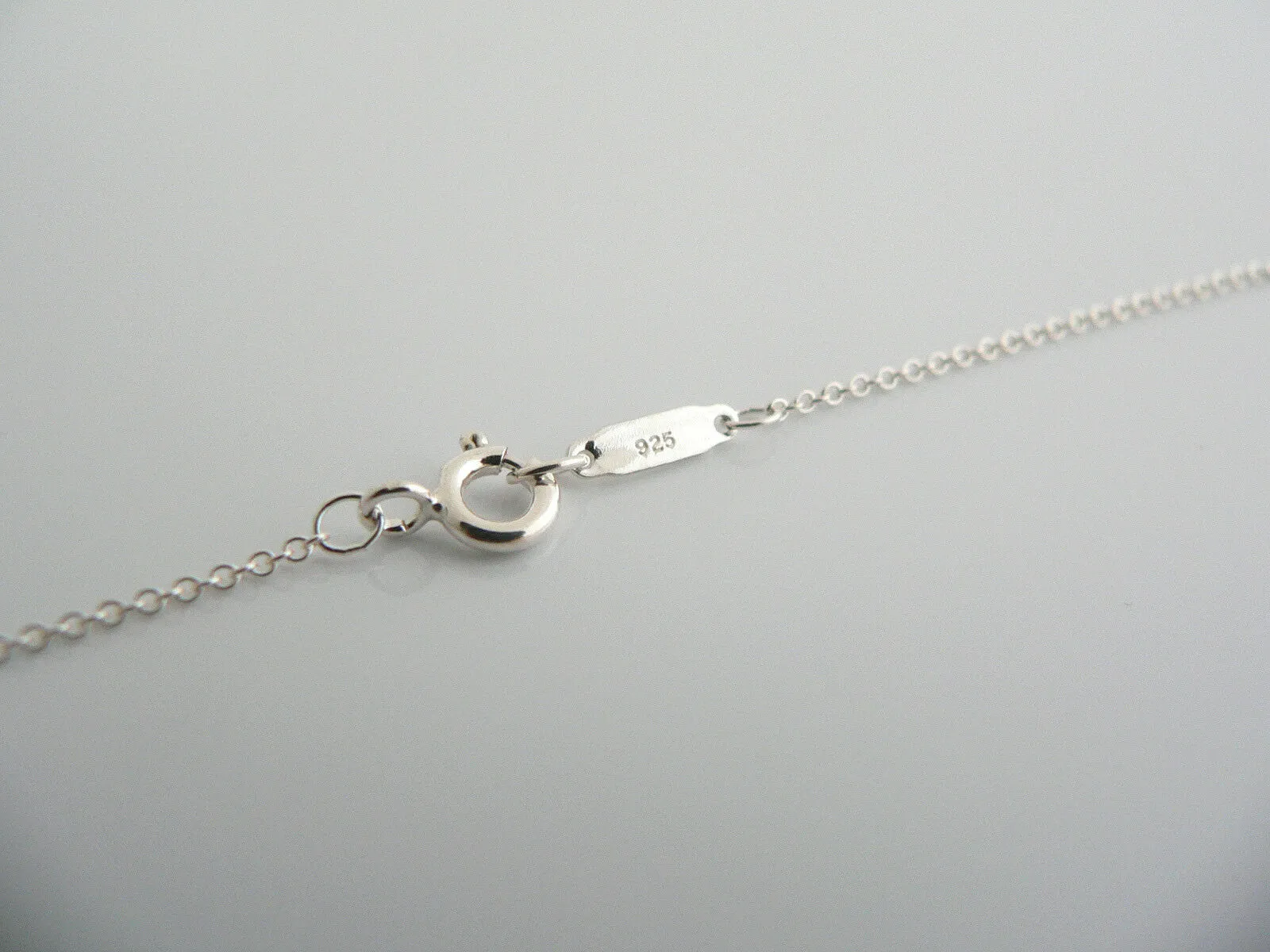 Tiffany & Co Silver Stencil Butterfly Necklace Pendant Charm Nature Gift Love