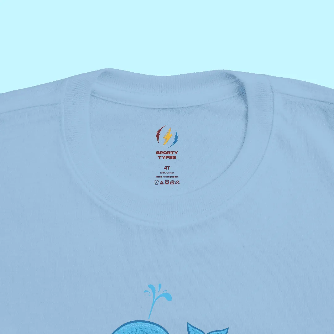 Toddler Swimming Fan Jersey T-Shirt